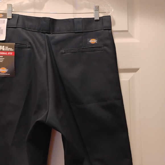 NWT Dickies 874 Original Fit Navy Work Pants Size 34x32 - Picture 6 of 8